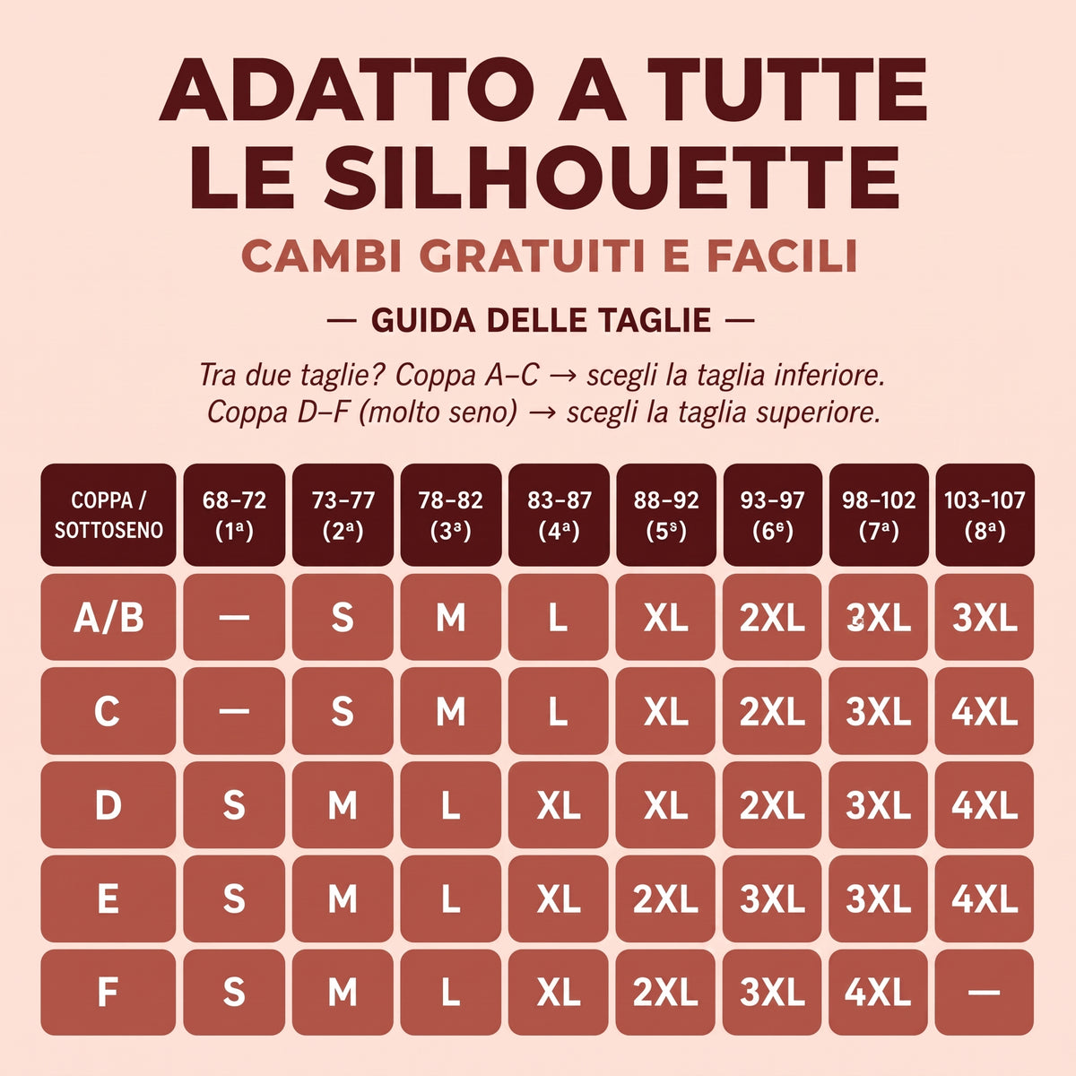 Reggiseno Seconda Pelle